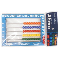 Ábaco de Plástico Chico (1005) Bolsa Baco