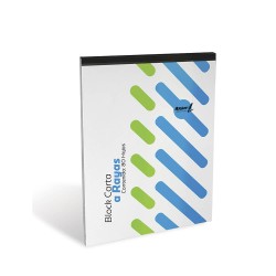 Block Tamaño Carta con 80 Hojas Raya Rayter