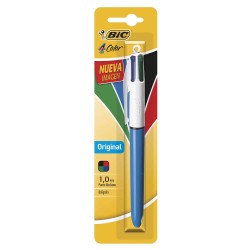 Bolígrafo Cuatricolor Blíster Bic