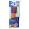 Bolígrafo Punto Fino Stick Colores Surtidos Bolsa con 3 Piezas Pin Point