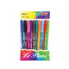 Bolígrafo Punto Mediano Stick Fashion Blíster con 10 Piezas Le Plume
