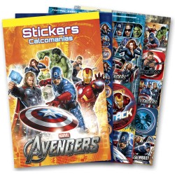 Calcomanía (Sticker) Block con 6 Hojas Avengers Granmark