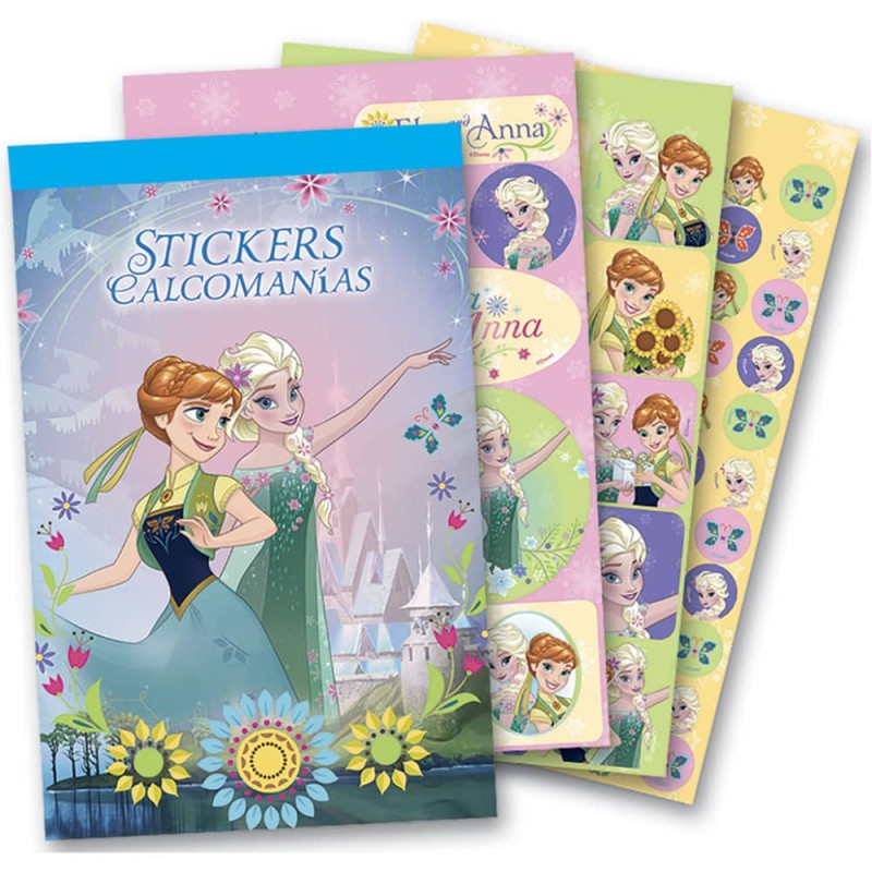 Calcomanía (Sticker) Block con 6 Hojas Frozen Granmark