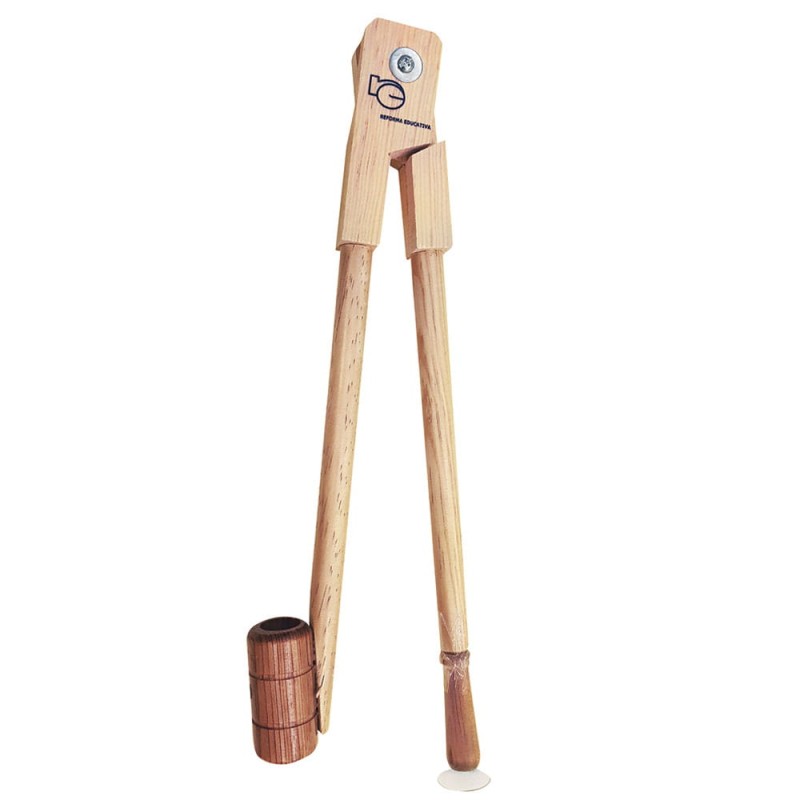 Compás de Madera para Pizarrón