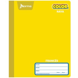 Cuaderno Cosido de 100 Hojas Francés de Raya Norma 360