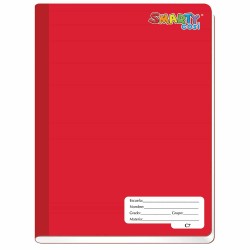Cuaderno Cosido de 100 Hojas Profesional de Cuadro Grande Smarty Cosi