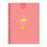 Cuaderno Espiral con 160 Hojas Profesional Cuadro Chico Pasta Dura de Piel Kiut Norma 589176