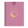 Cuaderno Espiral con 160 Hojas Profesional Cuadro Grande Pasta Dura de Piel Kiut Norma 589175