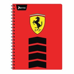 Cuaderno Espiral de 100 Hojas Francés Raya Ferrari