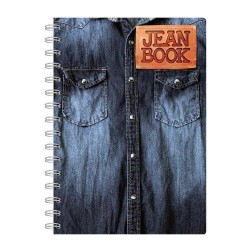 Cuaderno Espiral de 100 Hojas Francés Raya Jean Book