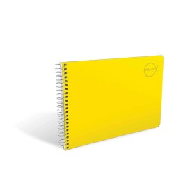 Cuaderno Espiral de 100 Hojas Italiano Blanco Rayter