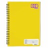 Cuaderno Espiral de 100 Hojas Profesional Blanco Colores Swing Doo