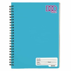 Cuaderno Espiral de 100 Hojas Profesional de Raya Colores Swing Doo