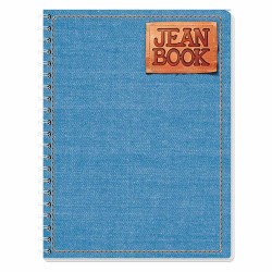 Cuaderno Espiral de 100 Hojas Profesional de Raya Jean Book