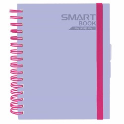 Cuaderno Espiral de 150 Hojas Francés de Cuadro Chico Pasta Dura Silky