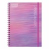 Cuaderno Espiral de 160 Hojas College de Raya Pasta Dura Unicampus