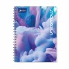 Cuaderno Espiral de 160 Hojas Profesional de Raya Pasta Dura Metalizado Unicampus