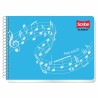 Cuaderno Espiral de 50 Hojas Italiano Pautado Scribe