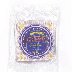 Cuerda para Guitarra con Borla Lisa Acero 1A con 12 Piezas Cometa