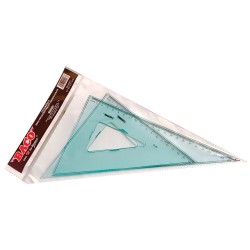 Escuadra Semiprofesional con Graduación con Bisel Número 25 Baco