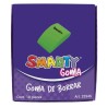 Goma de Borrar Colores Surtidos Caja con 18 Piezas Smarty