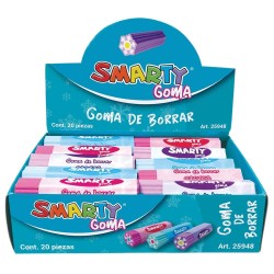 Goma de Borrar Copito Caja con 20 Piezas Smarty