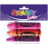 Goma de Borrar Crayones 3D Bolsa con 3 Piezas Smarty