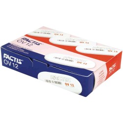 Goma De Borrar Factis Caja Con 12 Piezas CMFOV12
