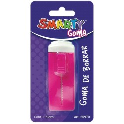 Goma de Borrar Tipo Cutter Blíster Smarty