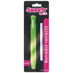 Goma de Borrar Tipo Pluma Cool Colors Silky