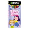 Lápices de Colores Caja con 12 Piezas Largos Redondos Blanca Nieves