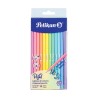 Lápices de Colores Pastel Caja con 12 Piezas Largos Redondos Pelikan