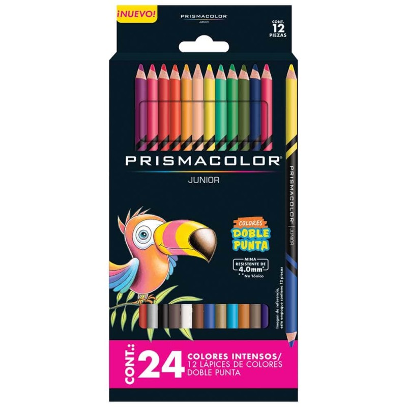 Lápices Doble Color 12 x 24 Redondos 4 mm Prismacolor