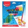 Lápices Doble Color 24 x 48 Triangulares Color Peps