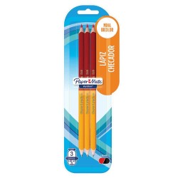Lápiz Duo Triangular Blíster con 3 Piezas Verithin