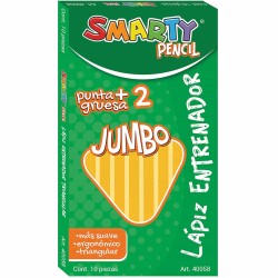 Lápiz Entrenador Triangular Caja con 10 Piezas Smarty First