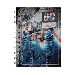Libreta de Apuntes Pocket de 80 Hojas de Raya Jean Book