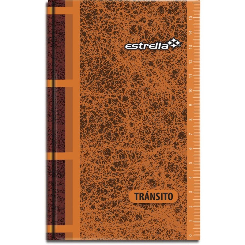 Libreta de Transito con 96 Hojas Estrella