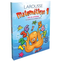 Libro de Actividades Matemáticas 1 con 160 Páginas Editorial Larousse