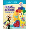 Libro de Actividades Pinta con Deditos Formas y Colores con 32 Páginas Larousse 5338