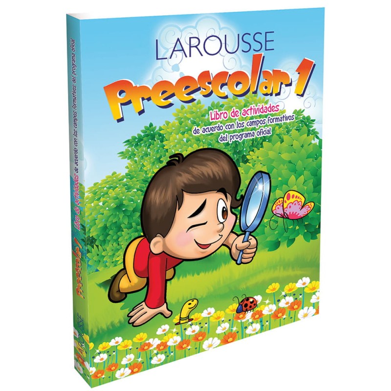Libro de Actividades Preescolar 1 con 224 Páginas Editorial Larousse