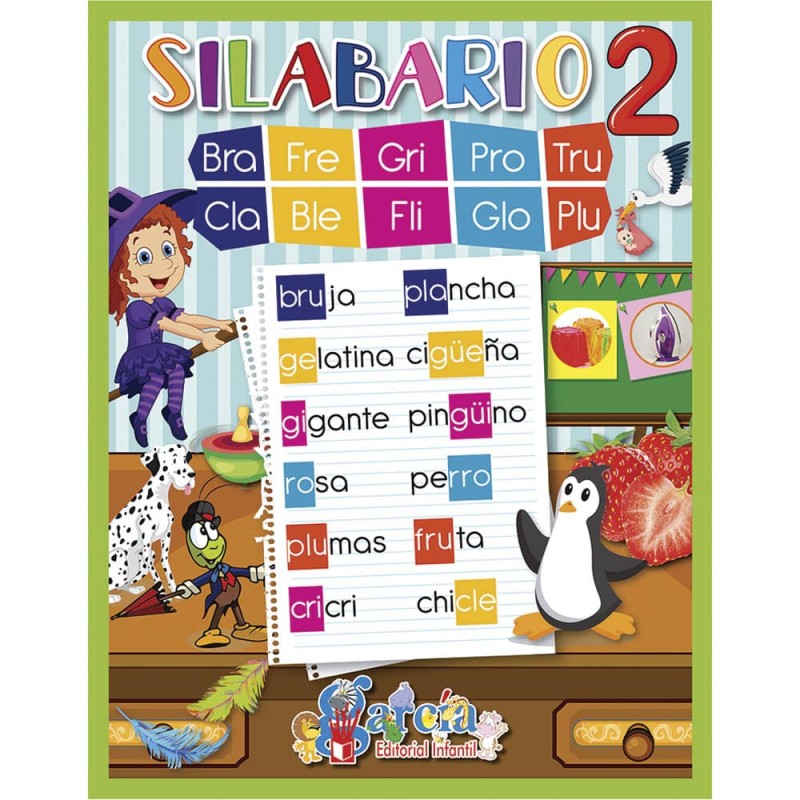 Libro de Actividades Silabario 2 Editorial García