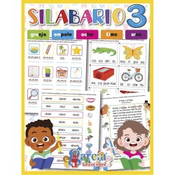 Libro de Actividades Silabario 3 Editorial García