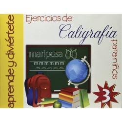 Libro de Ejercicios de Caligrafía 3 Editorial Época