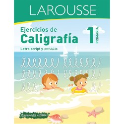 Libro de Ejercicios de Caligrafía con 80 Páginas para Primero de Primaria Larousse 51971