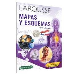 Libro de Tareas Mapas y Esquemas 4° a 6° Editorial Larousse