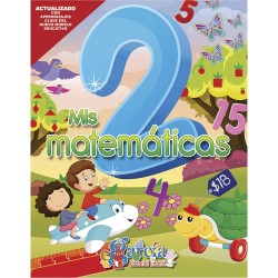Libro Mis Matemáticas Preescolar 2 Editorial García
