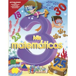 Libro Mis Matemáticas Preescolar 3 Editorial García