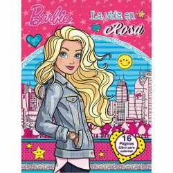 Libro para Iluminar barbie de 16 Páginas Great Moments LC16BR