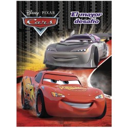 Libro para Iluminar Cars con 80 Páginas Editorial Great Moments